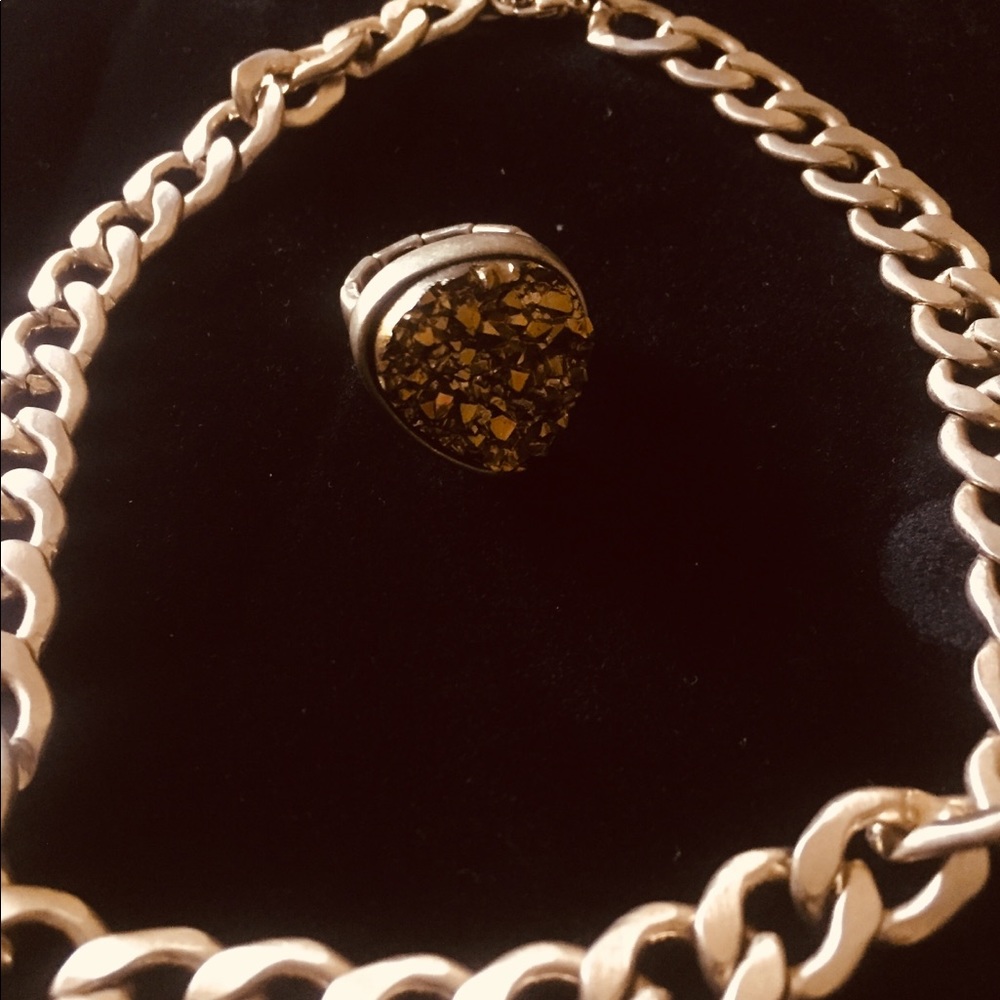 BCBG Necklace & Ring Set
